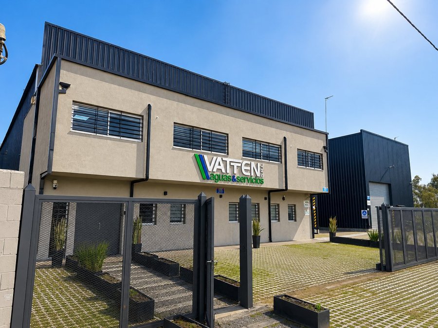Fachada de la planta de VATTEN